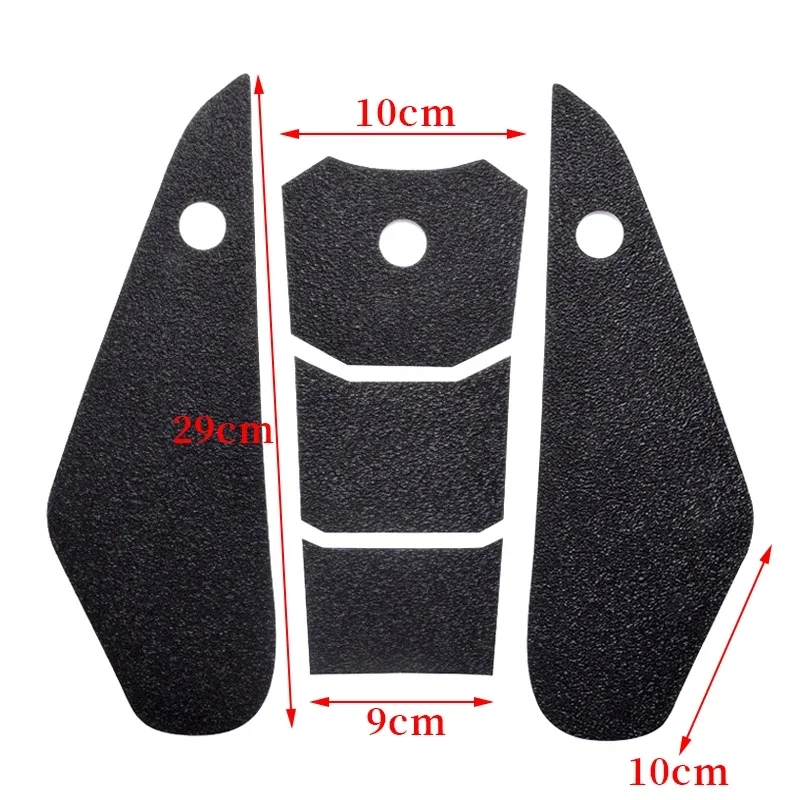 Motorcycle Stickers Fuel Tank Traction Side Pad Knee Grip Decal Tpu Rubber Protective Sticker Kit For Kawasaki Ninja400 Z400
