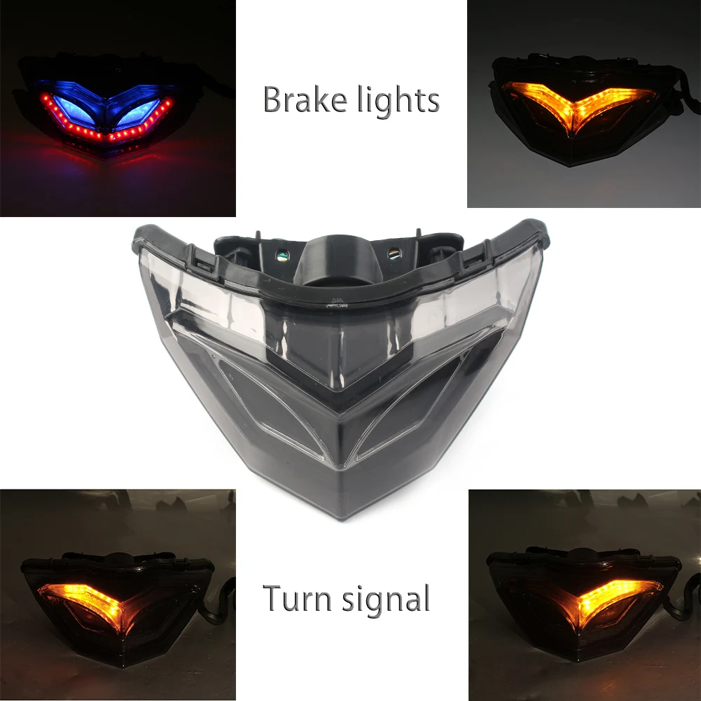 Motorcycle Turn Signal Tail Light Rear Brake Taillight 12V For Kawasaki Ninja 250R 300 EX300 EX250 2013 2014 2015 2016 2017