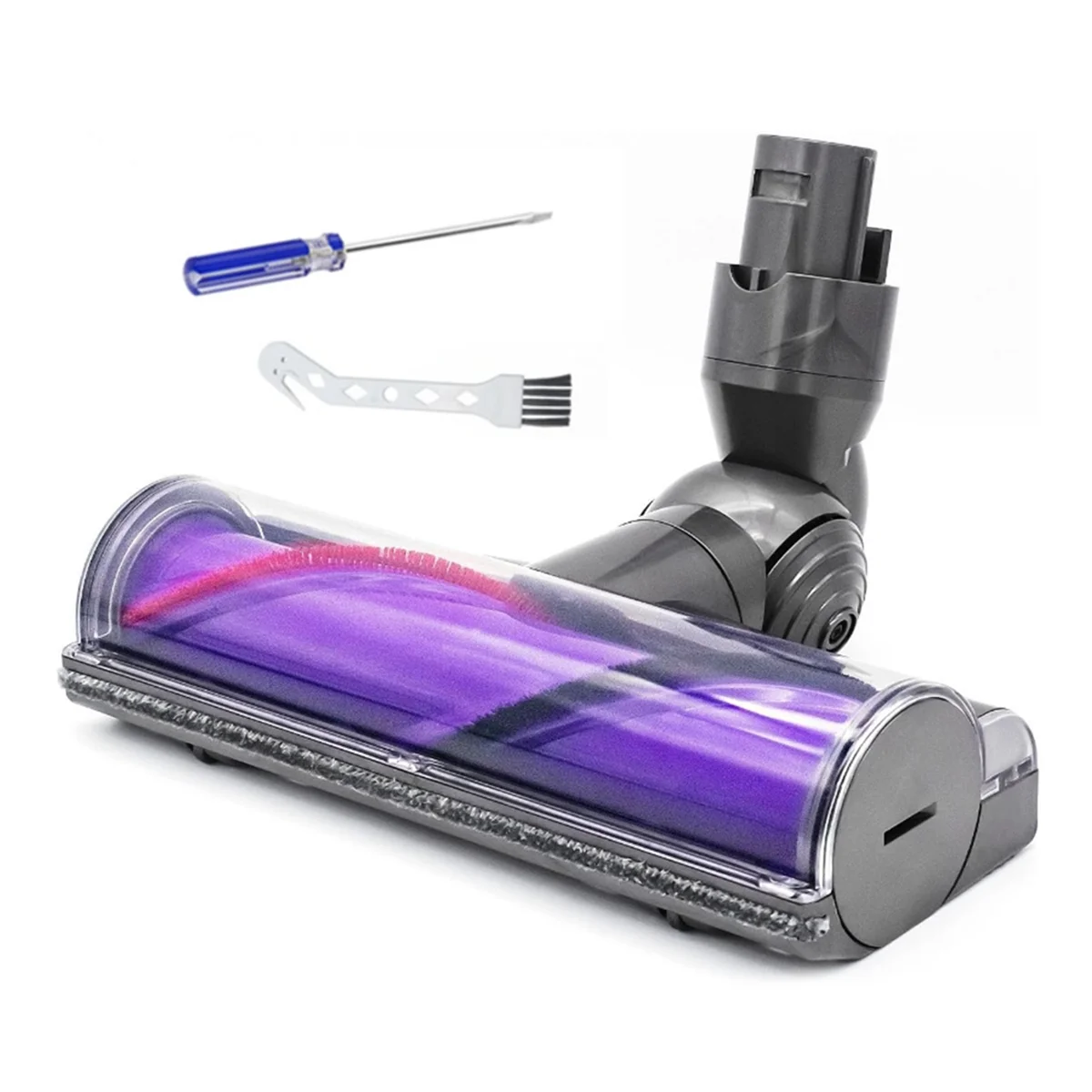 For Dyson V6 DC58 DC59 DC62 DC72 DC74 Vacuum Hard Floor Attachment Quick-Release Motor Head Cleaner Brush