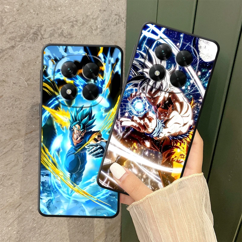 Coque de téléphone Dragon Ball Goku pour Xiaomi Redmi Note 10 11s 12s 9 13 Pro Plus 10S 9S 11 14 12 Pro 7 8