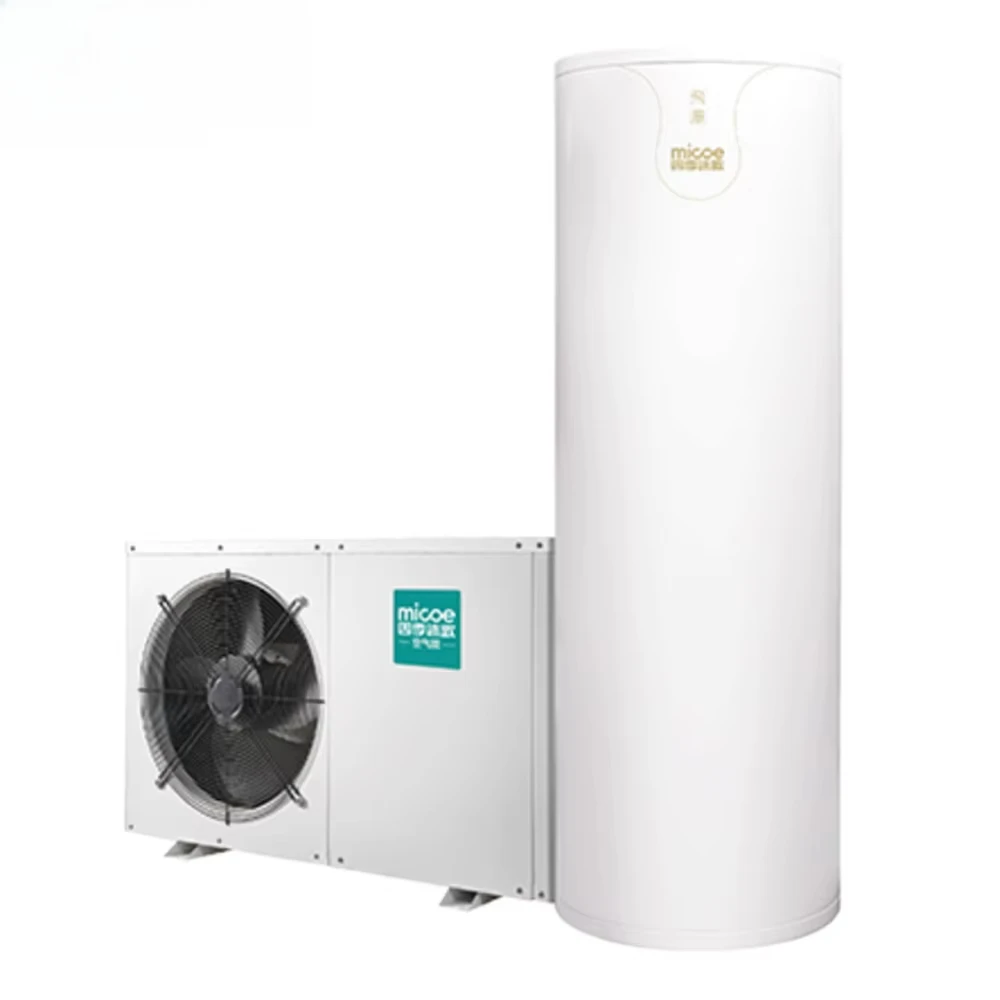 Smart Factory Electric Heat Pump Water Heaters R410a Air to Water Outlet Water Temperature up to 60℃
