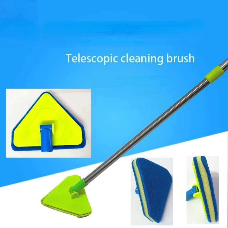 Aquarium triangle cotton brush fish tank cleaning sponge Scourer brush scrubber algae makeup remover fish tank cleaning tools