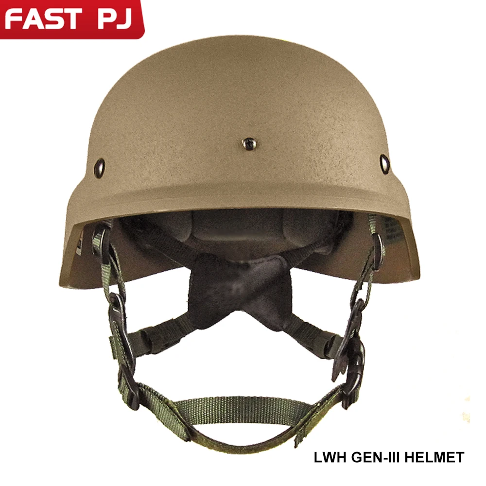 Casco anti-motim LWH/M88/FAST PJ - Guscio ispessito da 7 mm, fodera in memory foam |   Protezione civile per il casco tattico di sicurezza esterna