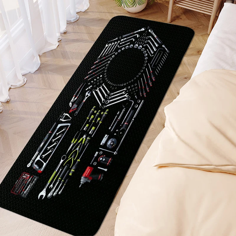 Useful Things for Home Entrance Mats Facom Veranda Floor Mat Bathmat Anime Carpet for Adult Room Washable Non-slip Kitchen Rug