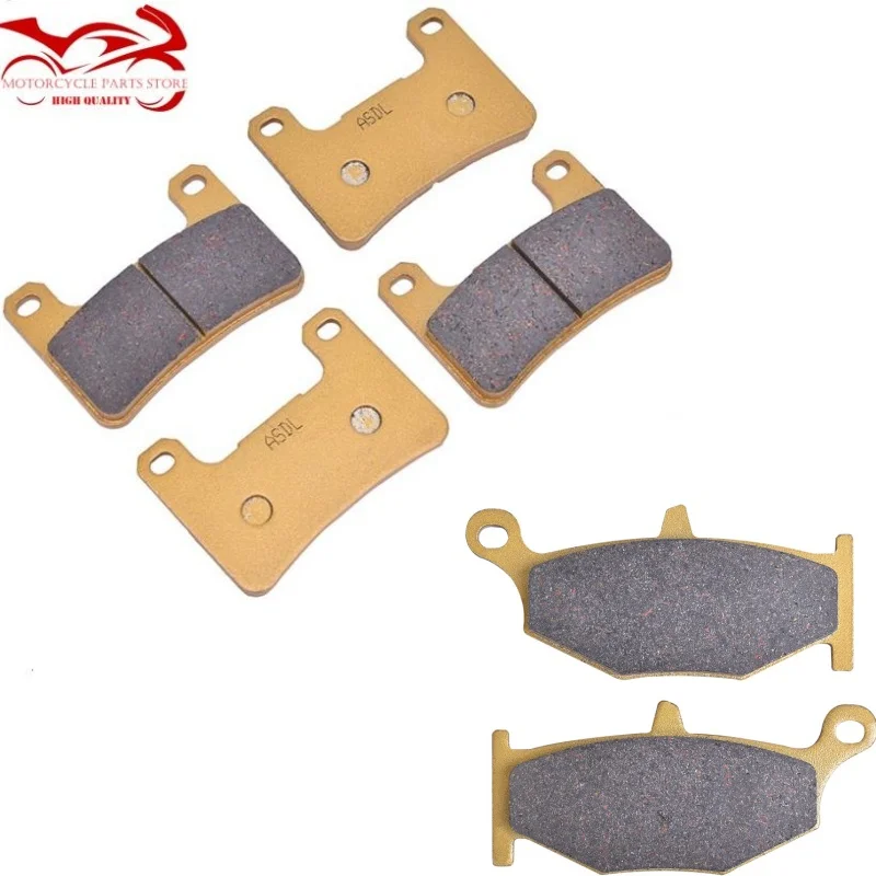 

Front Rear Brake Pad for Suzuki GSXR750 GSXR600 2006-2010 GSXR1000 2007-2010 GSX1300 2008-2012 DL1050 2018-2021 DL1000 2014-2020