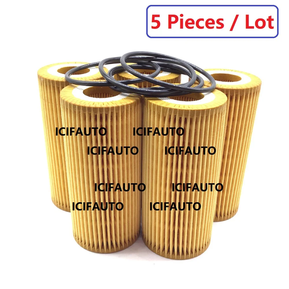 2/4/5 Pieces Oil Filter for Volkswagen Beetle Jetta Passat 06K115466, 06K115562, 06L115466, 06L115562, 06L115466C, 06L115466B