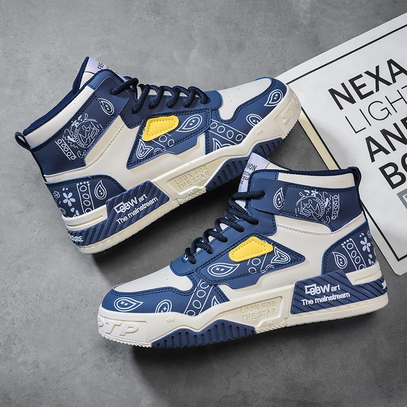 Новые мужские спортивные парусиновые туфли для занятий спортом на открытом воздухе — легкий и удобный дизайн с толстой подошвой для амортизации и поддержки. Идеально подходит для пеших