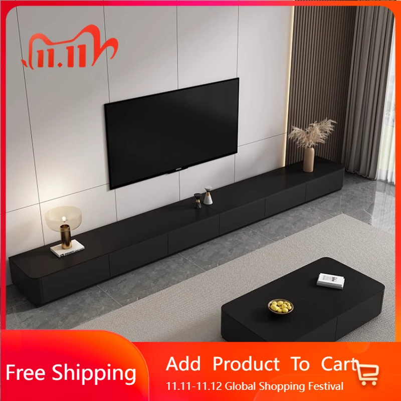 

Designer Nordic TV Cabinet Modern Simple Light Luxury Living Room Tv Stands Solid Wood Salon Organizer Archivadores Furniture