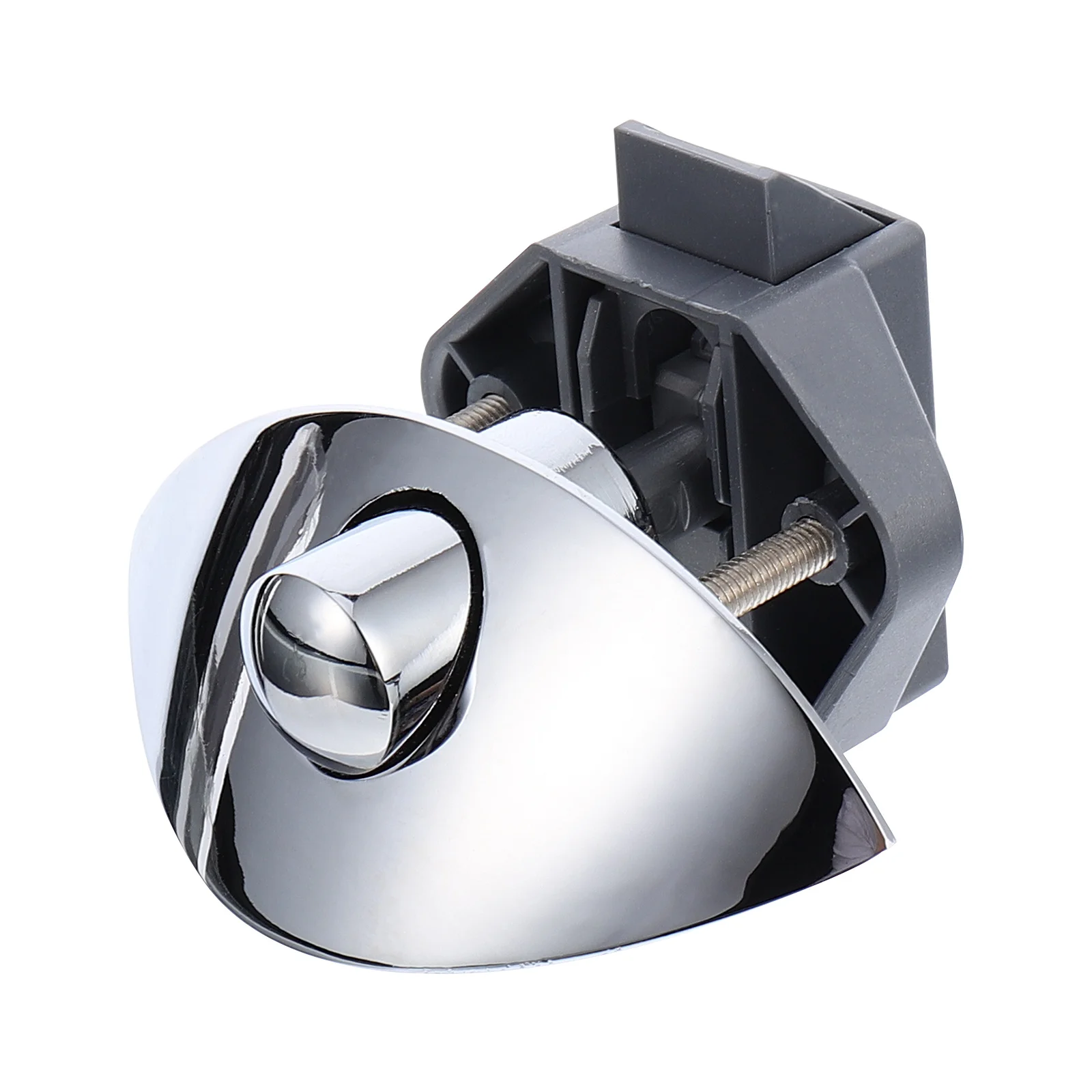 

Zinc Alloy Button Lock Drawer Wardrobe Cabinet Locks Elegant Color Simple Installation Durable Push Latch for Furniture Marine