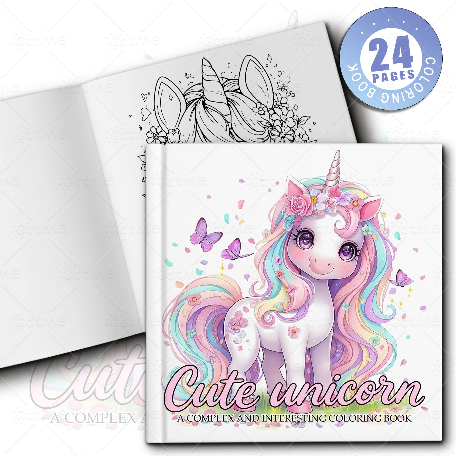 

Cute Cartoon Coloring Book Thick Paper for Adults Teens for Relaxation and Healing Moments - Perfect for Holiday Gatherings