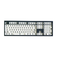 GMK108 Gaming Mechanical Keyboard Kit  RGB Backlight Hot Swap Backlit Gasket Structure support VIA/QMK