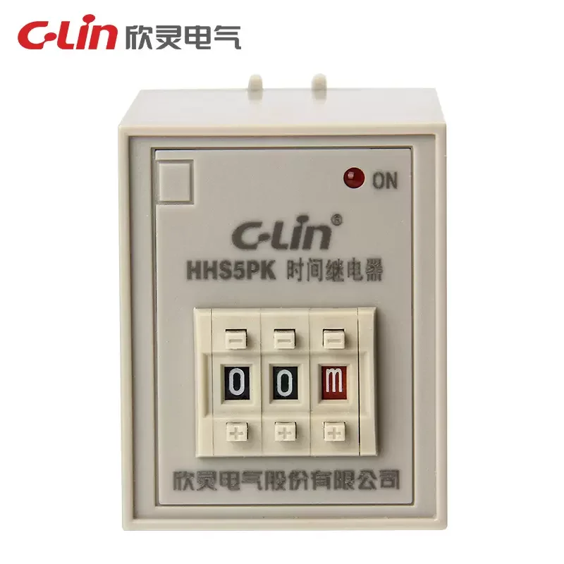 

Authentic Original C-Lin Delay Time Relay HHS5PG HHS5PK HHS5PF AC380V AC220V DC24V