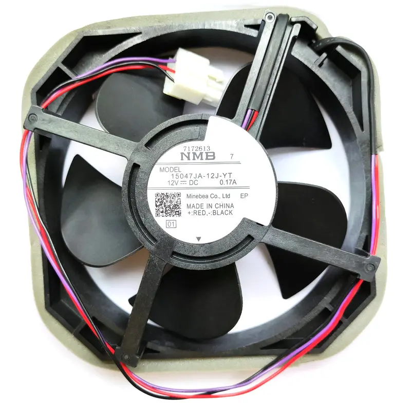 New 15047JA-12J-YT DC12V 0.17A  for Refrigerator Cooling Fan