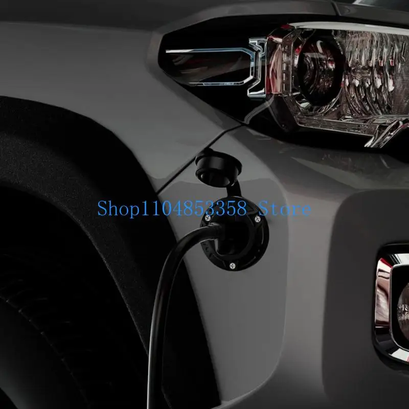 

652F 20A 125V AC Port Plug Power Inlet Socket for Campers Trailers Boats Including Extension Cord Simple Installation