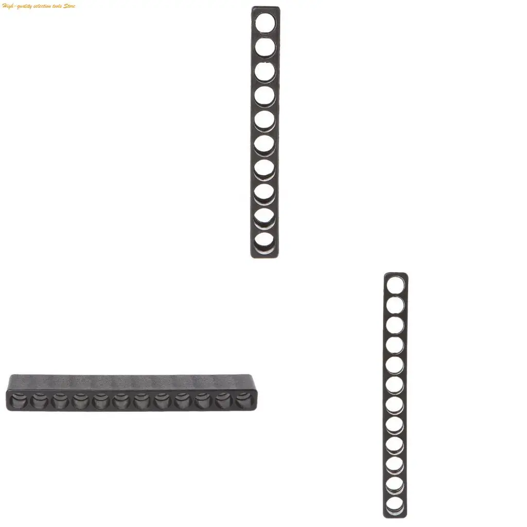 

203F 12 Holes Shank Bit Holder Storage for Case Tool for Home Repair Shop