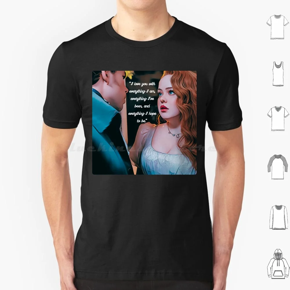 I Love You With Everything I Am Colin & Penelope Netflix T Shirt Cotton Men Women DIY Print Netflix Season 3 3 Colin Penelope