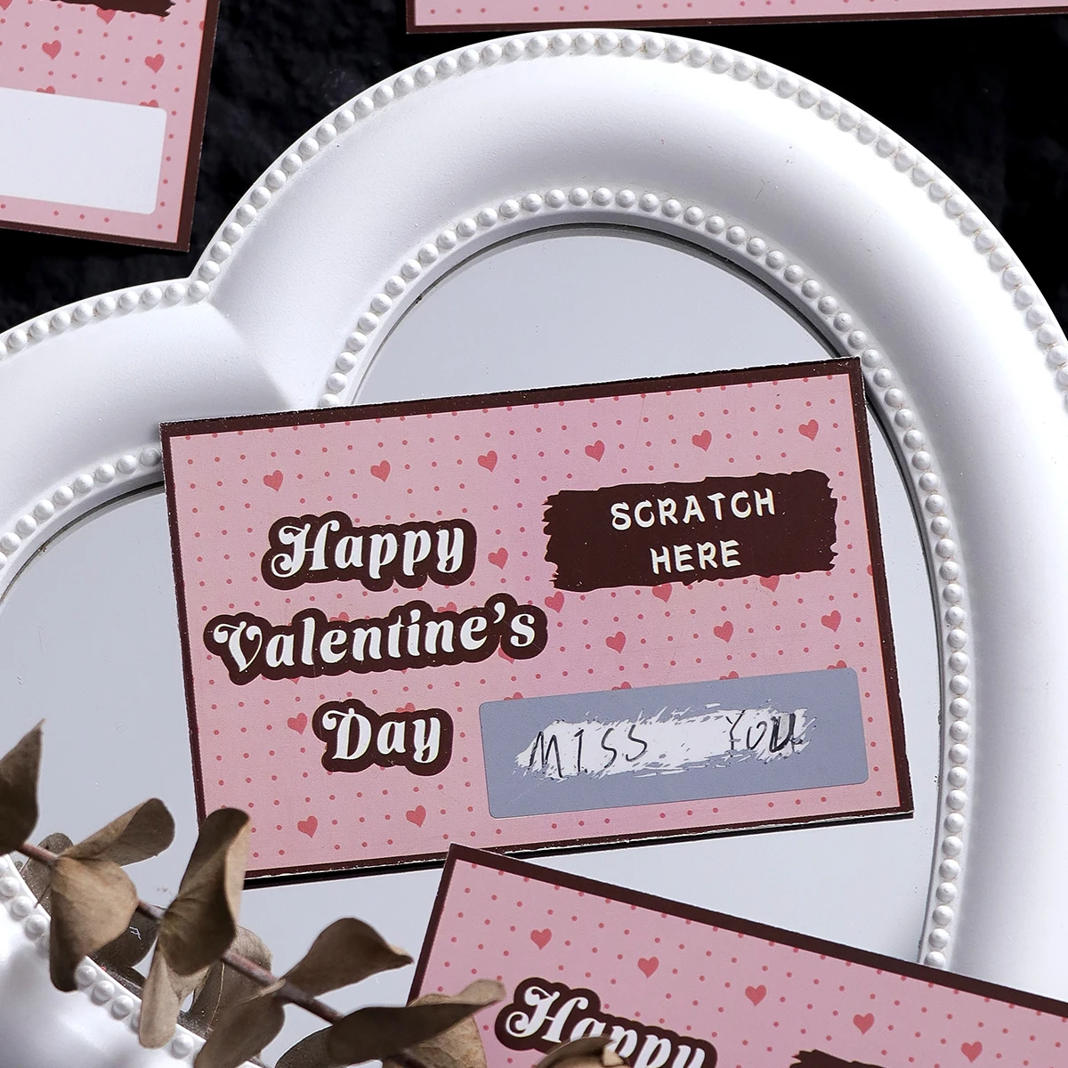 2 قطعة/10 قطعة/20 قطعة خدش الحب كوبونات زوجين خدش بطاقات عيد الحب الزفاف الذكرى الهدايا الإبداعية #5