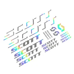 New For SCOTT UNIVERSAL Bike Frame Vinyl Sticker Decal Set Bicycle Mountain Cycling BMX Road
