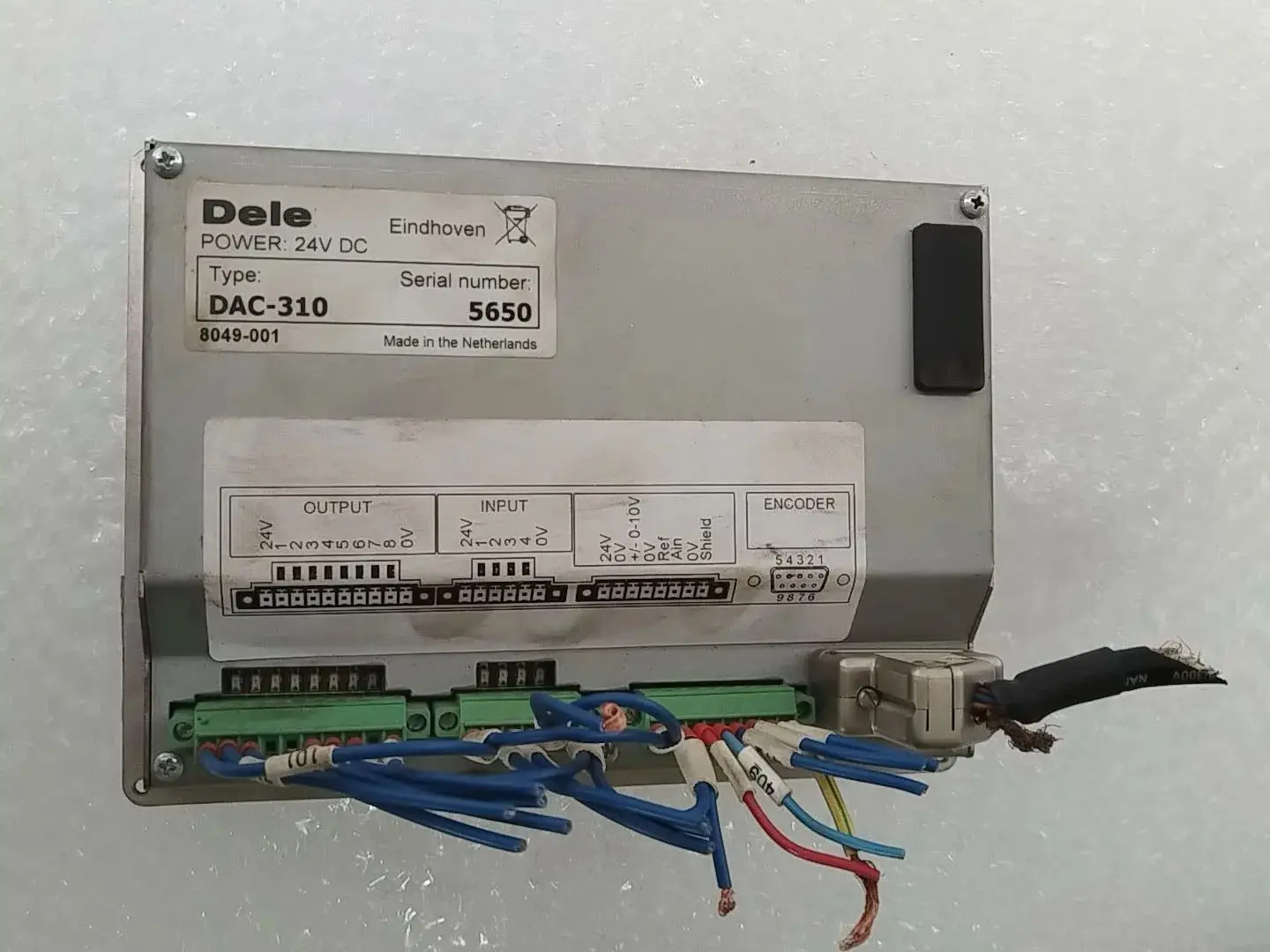 Delem DAC-310용 DAC-310 HMI 화면