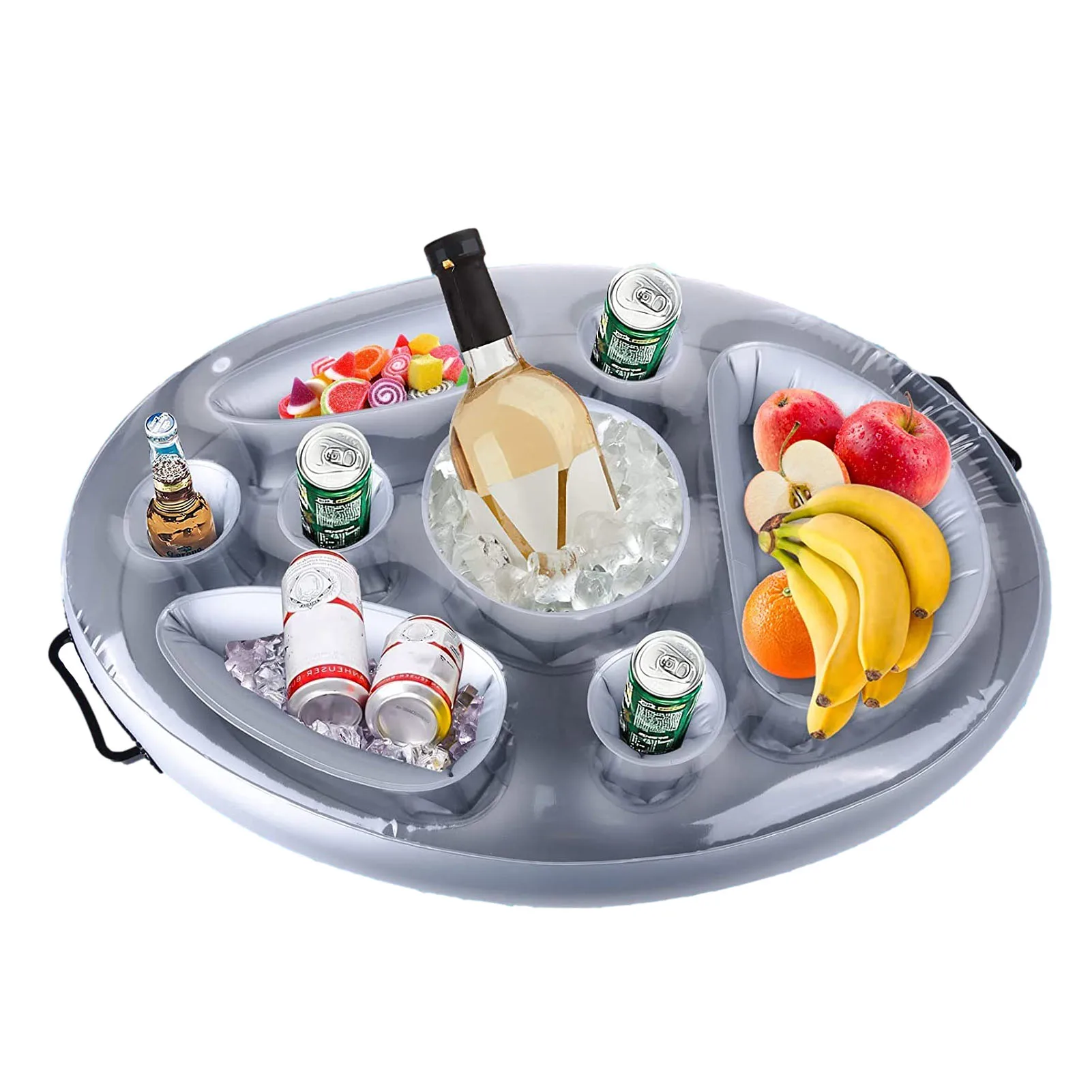 Summer Party floating pool tray Bucket Cup Holder Pool Float Beer Fruit Drinking Cooling floating tray pool Pool Accessories