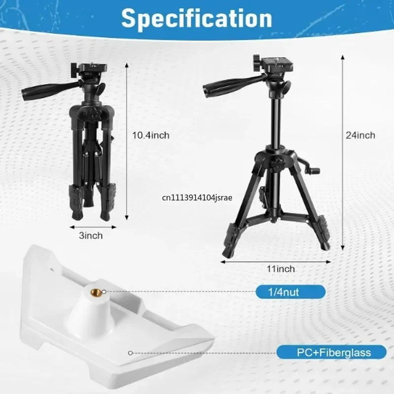 2 in 1 Mini Mount Adapter Tripod Base, Outdoor Portable Camera Support Bracket for Travel & Camping