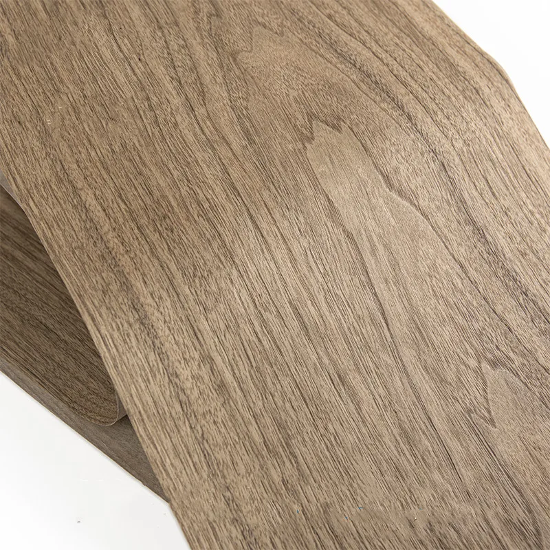 Breite 33CM, Heimwerker-Furnier für Möbelaufarbeitung, schwarzes Walnussholzfurnier für DIY, Sound/Audio-Gitarre, 33*210CM – Detail 3