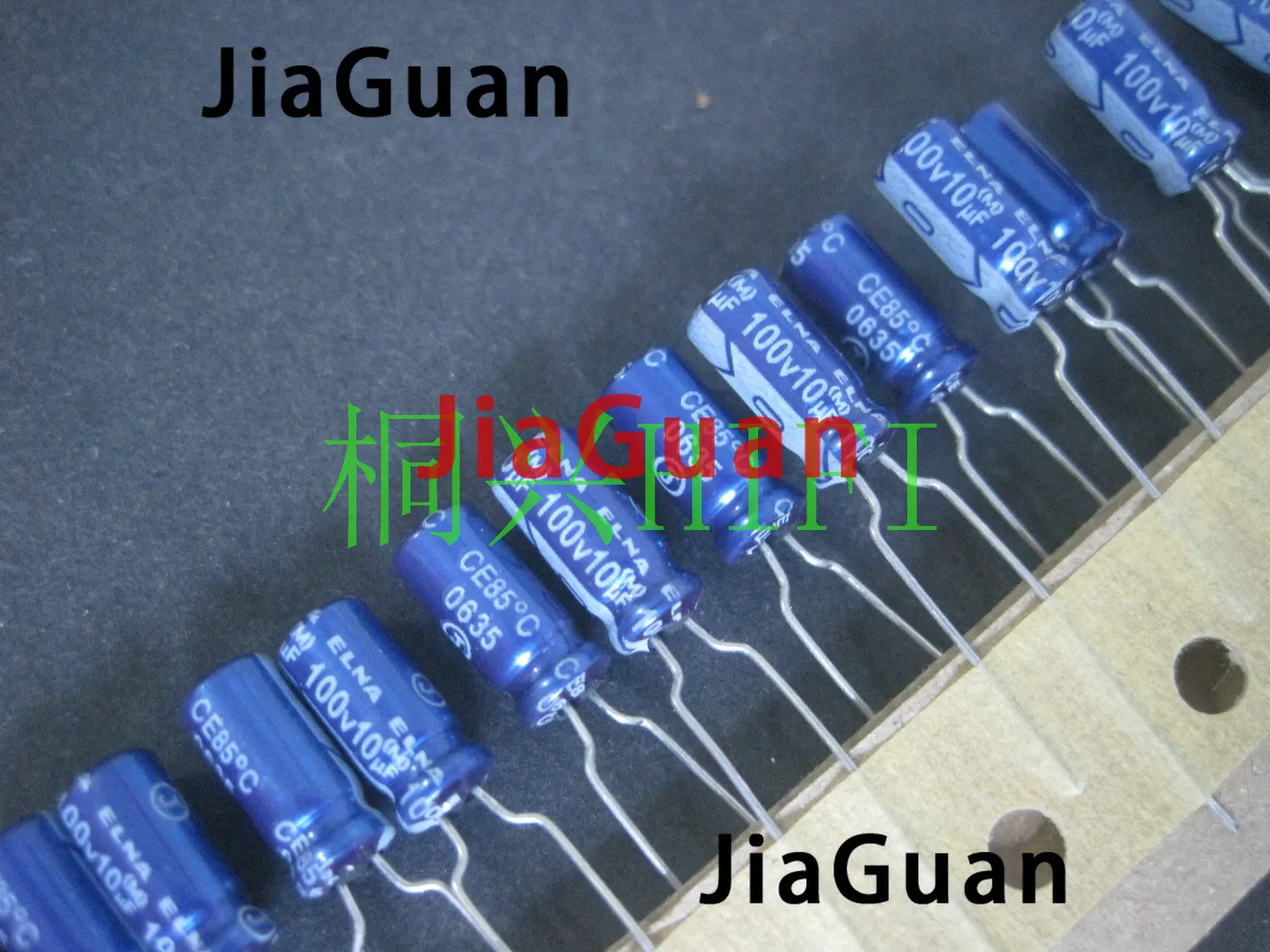 50pcs 새로운 ELNA RE3 100V10UF 5X11MM 오디오 전해 콘덴서 10 미크로포맷/100V 블루 가운 re3 10 미크로포맷 100V