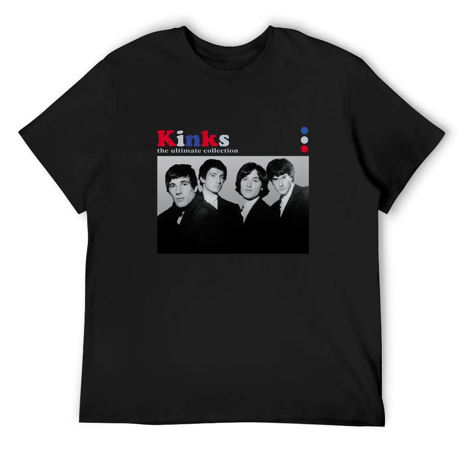 

The Kinks The Ultimate Collection Album Cover T-Shirt plus size tops Funny t-shirt man t shirt designer t shirt men
