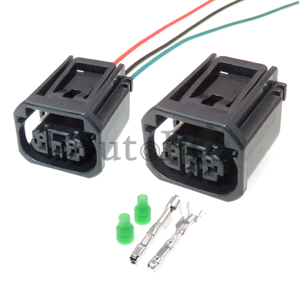 

1 Set 3 Hole 7289-7041-30 AC Assembly Auto Small Current Connector 90980-12D17 Car Electric Socket Automobile Waterproof Plug