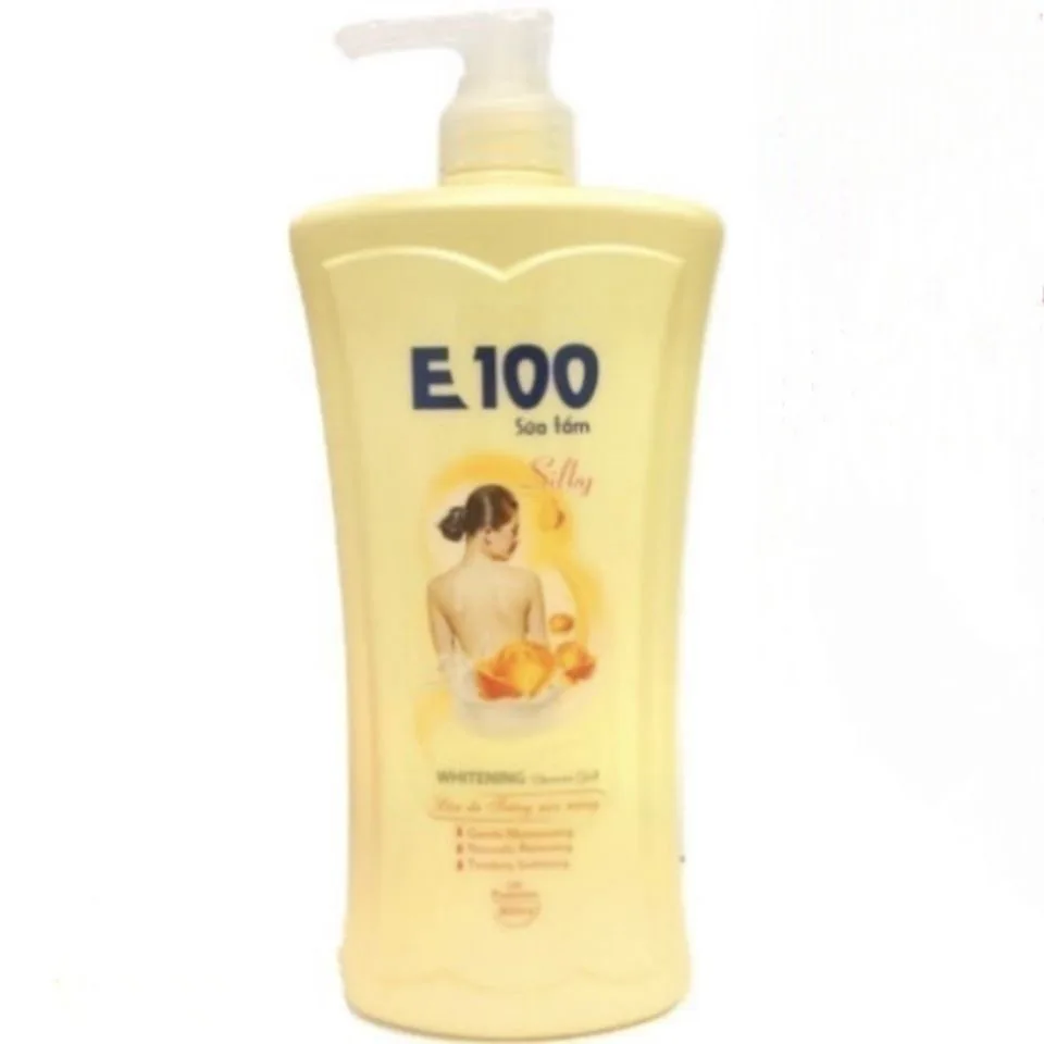 E100 Rose Body Wash 800g Brightening Skin Essence Shower Gel Moisturizing Long Lasting Fragrance For Body Skin Care