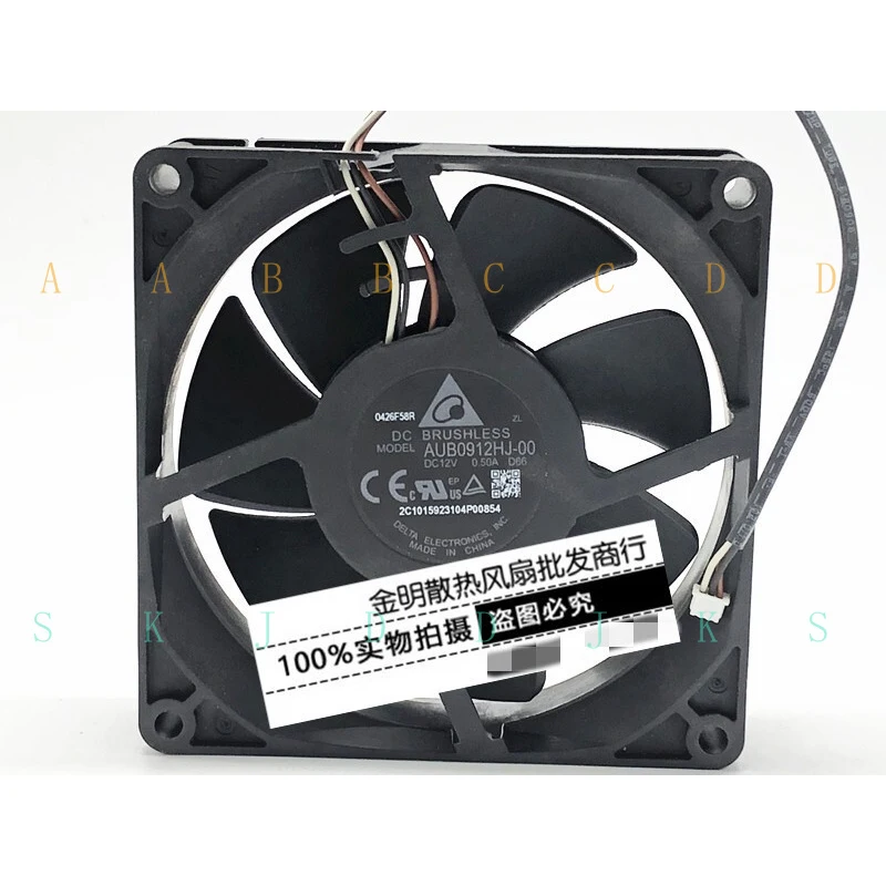 M  1 pcs   9025 9CM AUB0912HJ-00 12V 0.50A Mingji projector cooling fan