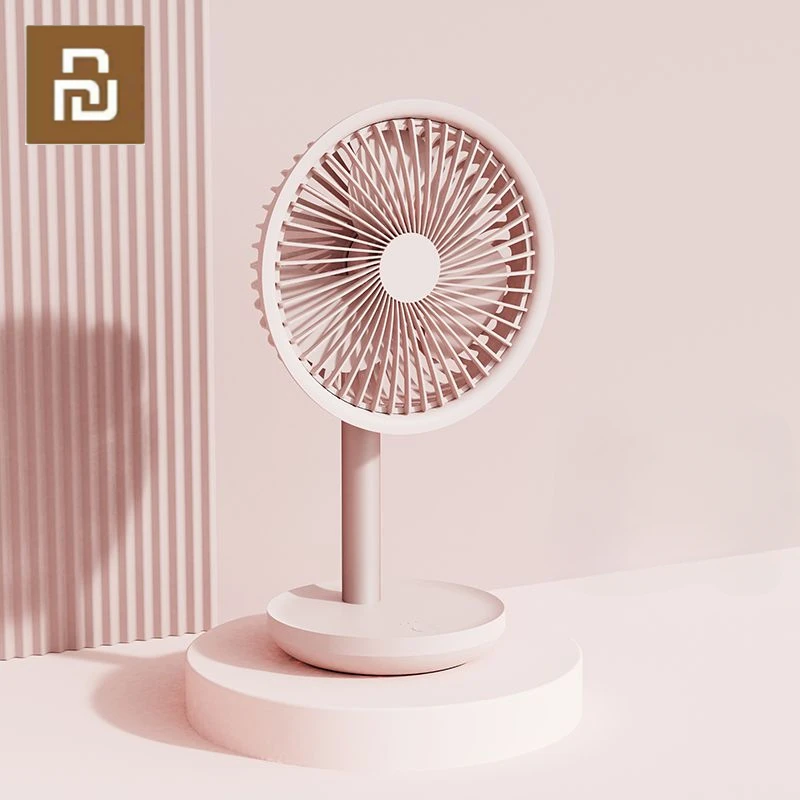 

Youpin Solove Desktop Shaking Head Fan Rechargeable Low Decibel Adjustable Wind Speed Automatic Shaking Head Mini Household Fan