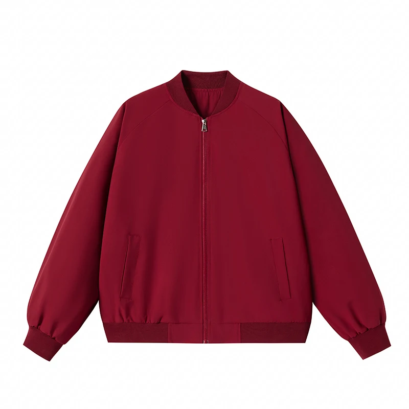 New Men's Loose Casual and Versatile Flight Jackets for Autumn Winter New Men's Workwear Baseball Jackets and Waterproof Coats