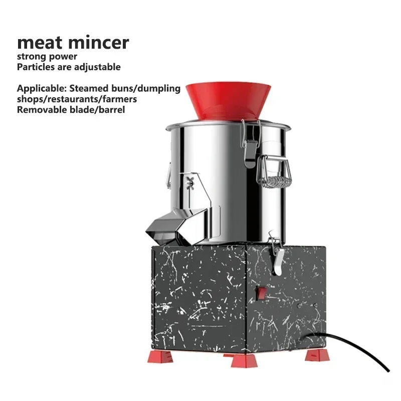 New Commercial Vegetable Cutter Dicing Machine Electric Canteen Minced Meat Mincer Pellet Dumpling Vegetable Stuffing Machine