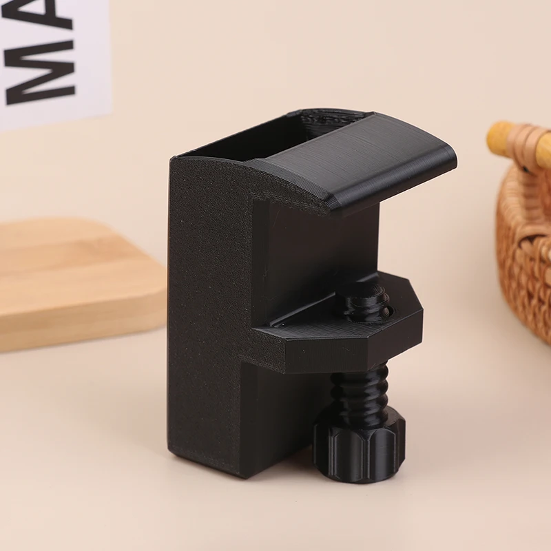 Clip On Desk Edge Pen Holder Organizer Wide Clamping No Screws Office Home Storage For Workplace Teaching Office Organization
