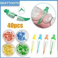 Nuevas cuñas interdentales dentales 270 °   Cuñas compuestas de sellado Material adaptativo adecuado para dentista de silicona para restauración dental