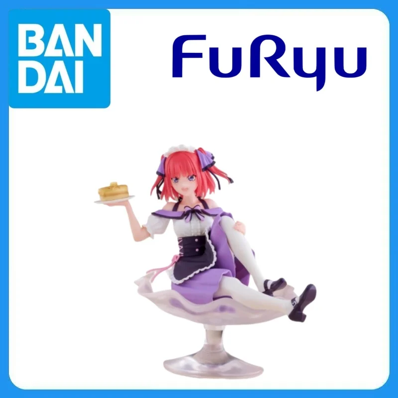 En stock – Figurine authentique FuRyu Eiga Gotoubun No Hanayome Nakano Nino Tenitol Tenitol – Modèle de collection Anime Cartoon – Kit de garage