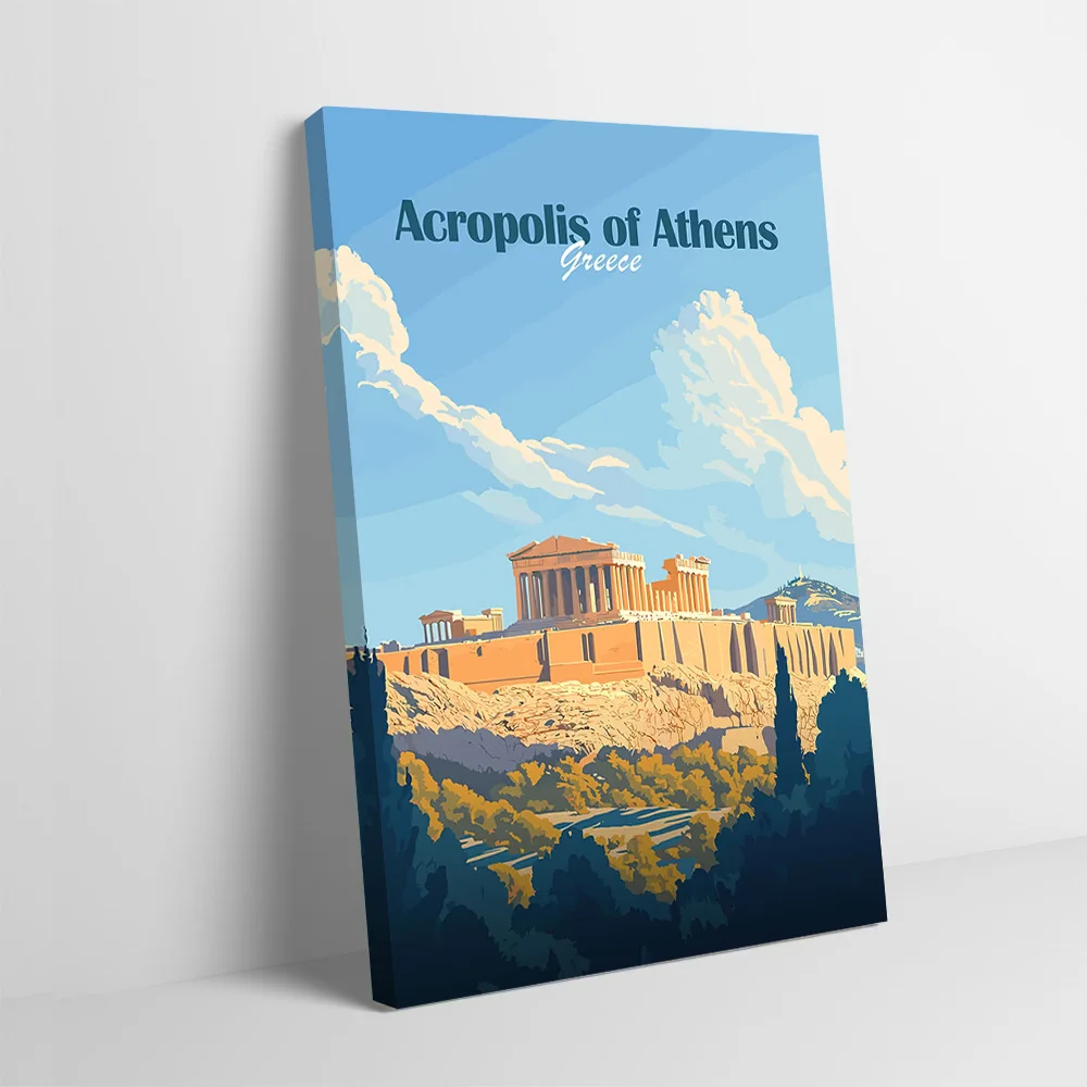 

Плакат «Арополис Афинов», настраиваемый печатный холст, картина, настенный художественный подарок для интерьера, аксессуары, декор для ванной комнаты, фреска для комнаты