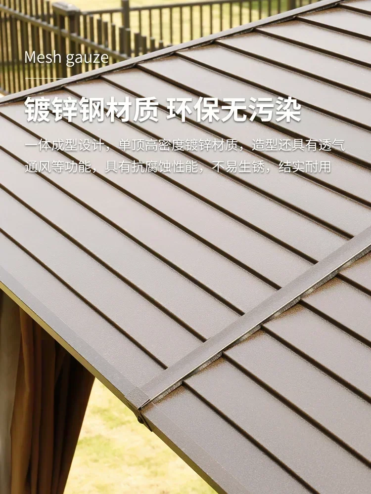 Farmhouse Aluminum Gazebo for Outdoor Premium Quality Long Lasting UV Resistant Reliable Performance Easy Assembly Waterproof