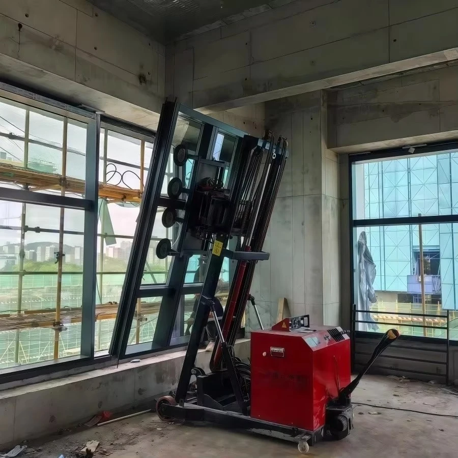 Customized Intelligent Glass Installation Robot with Telescopic Arm 500kg Lifting Capacity for Modern Architecture