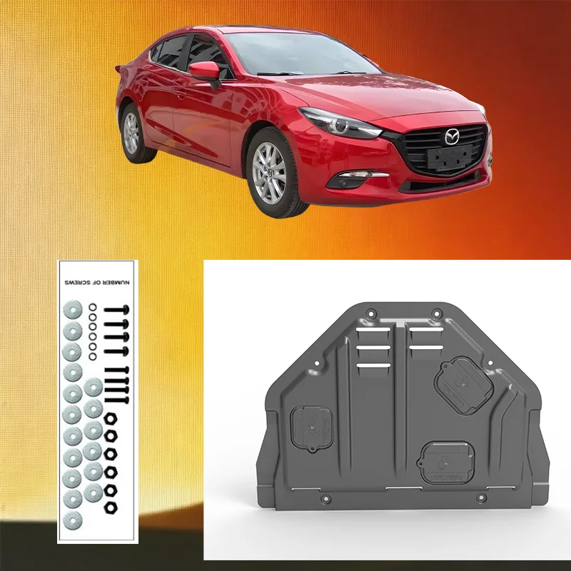 Engine lower guard plate Underbody protective panel Front bumper Plate for  Mazda 3 2014-2019 1.5L 20.L 1.6L