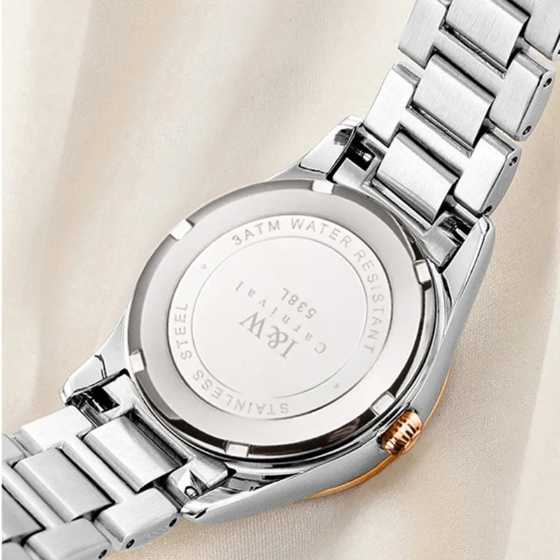 Montre كرنفال العلامة التجارية موضة كوارتز ساعات المعصم السيدات الفاخرة ارتفع الذهب الفتيات الساعات مقاوم للماء على مدار الساعة للنساء Reloj Mujer #5