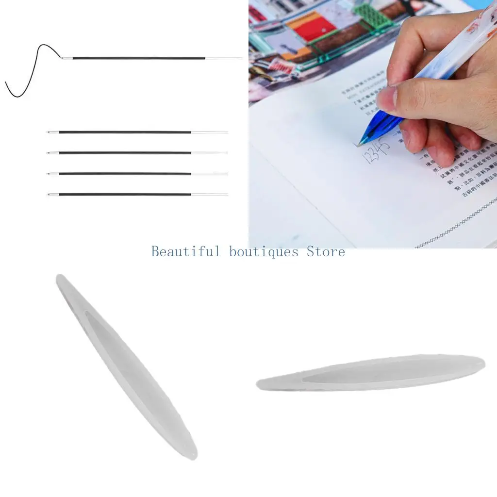 U4LF Silicone Ballpoint Pen Mold Easy To Use And Clean Mould Jewelry Making Tool