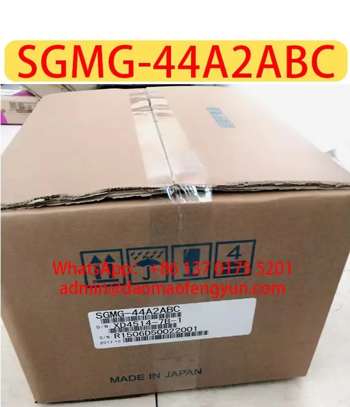 Original Genuine SGMG-44A2ABC Brand New Servo Motor Fast shipping，SGMG 44A2ABC