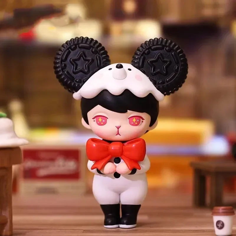 Pop mart coelho série do zodíaco chinês caixa cega brinquedos kawaii anime figura de ação caixa caja surpresa caixa mistério bonecas presente das meninas