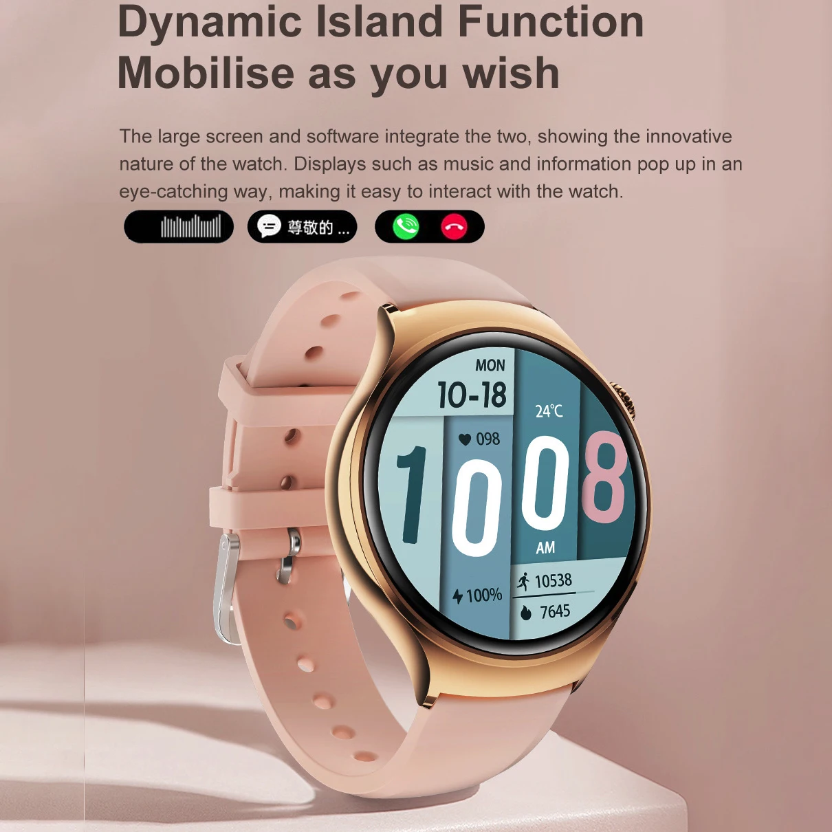 Blue Tooth Anruf Smartwatch Frauen Sport Fitness NFC Smart Uhren Männer Herzfrequenz Gesundheit Monitor Drahtlose Lade Informationen Push
