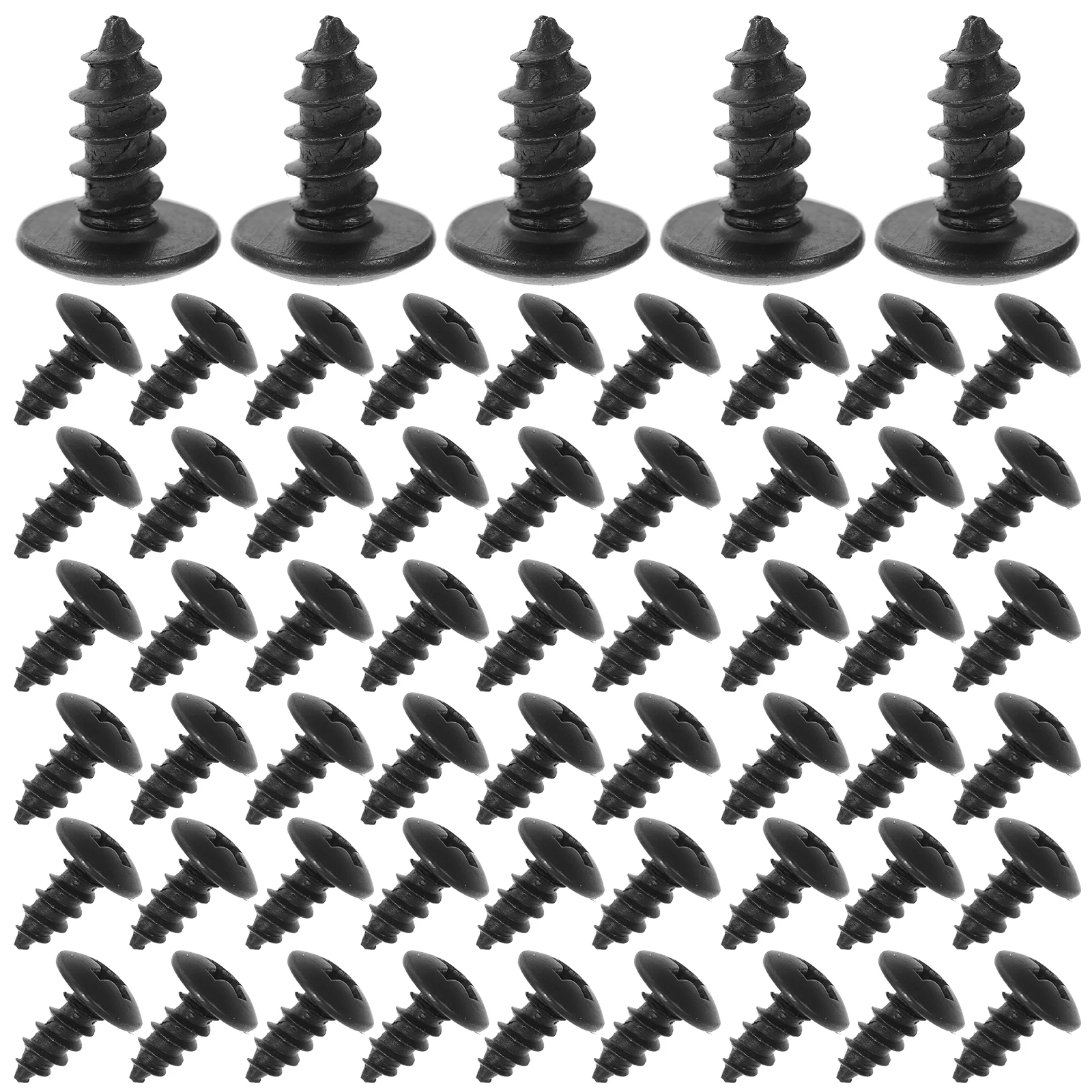 

100pcs Wood Fasteners Metal Small For Home Improvement Furniture Installation Mini Screws Threaded Screws