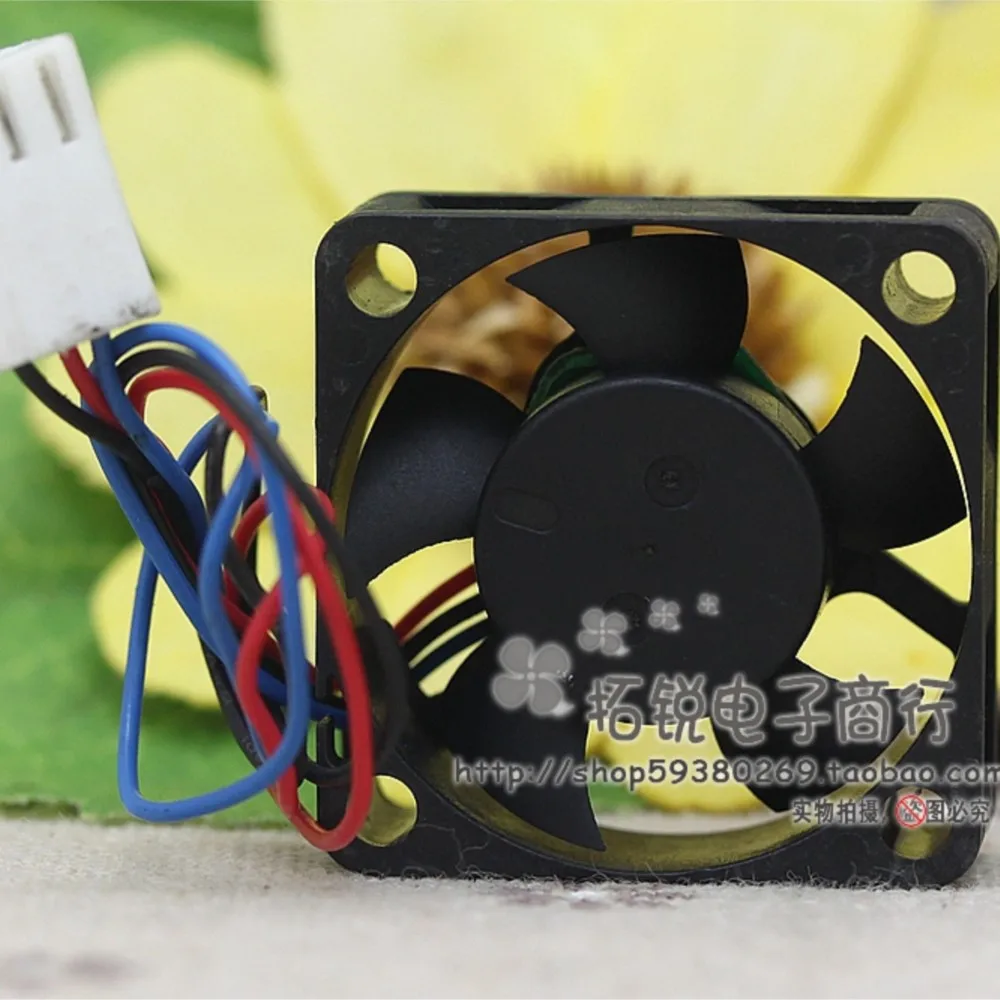 듀얼 볼 베어링 음소거 선풍기, 델타 AFB0312LA 용 선풍기, 30mm, 3cm, 30x30x10mm, 12V 0.08A, 3 와이어 속도 타치 신호