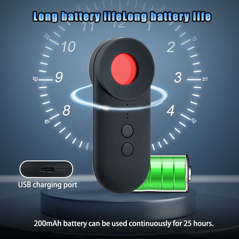 Anti Tracking Eavesdropping Stealing Anti Candid Hidden Camera Detector Pinhole Camera Infrared Camera Prevent Car GPS Track GD3