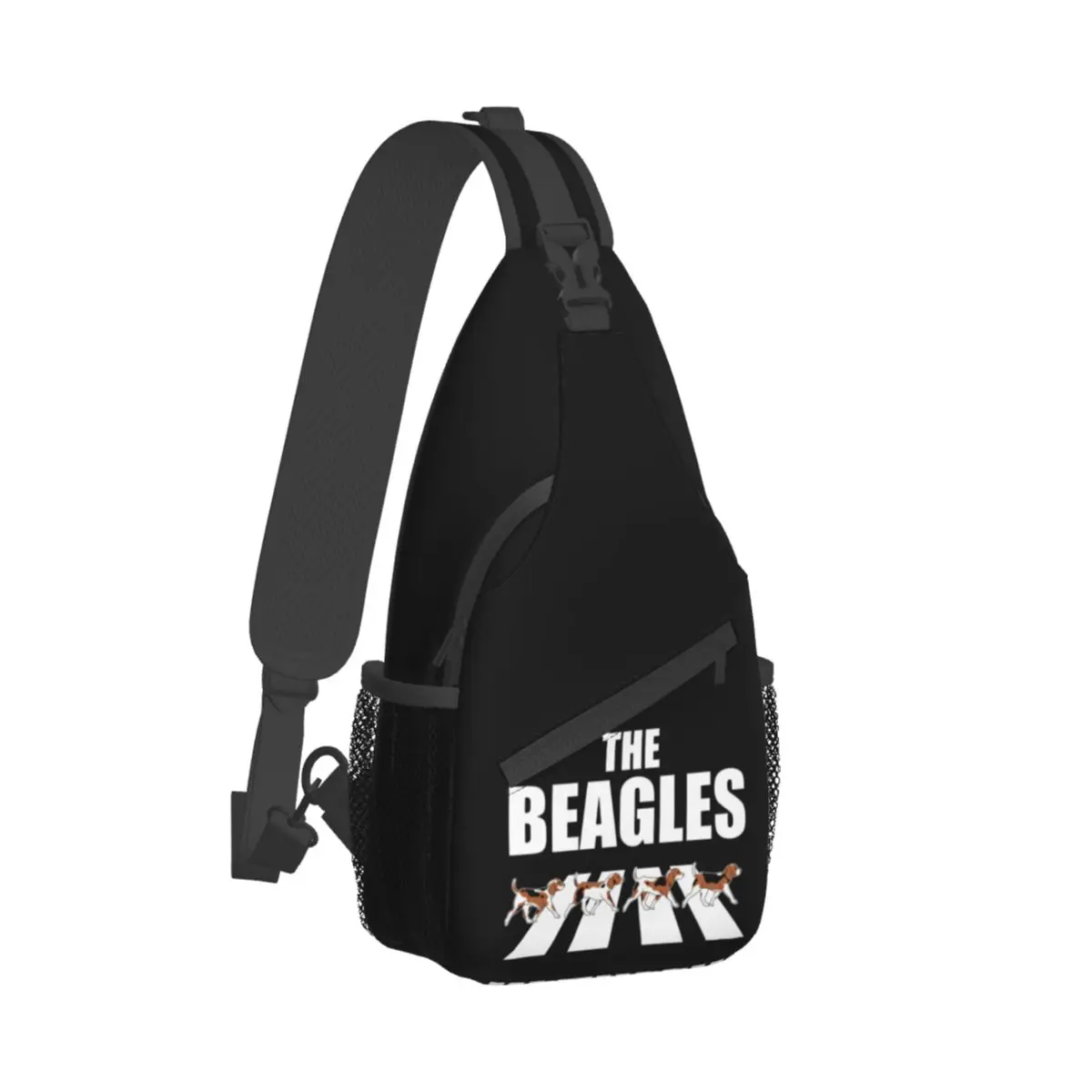 The Beagles Pet Dog Small Sling Bag Chest Crossbody Shoulder Bags Sports Daypacks Beagle Dogs Cool Pack